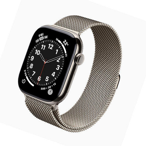 Apple Watch Series 11 Titanium GPS + Cellular 46mm (Natural Titanium) [~Refurbished: As new]