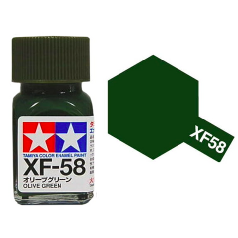 Tamiya Flat Olive Green Enamel