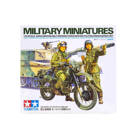 Tamiya 1/35 Japan Ground Self Defence Motorcycle Reconnaissance Kit