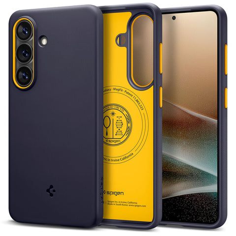 Spigen Galaxy S26 Nano Pop (MagFit) Case (Blueberry Navy)