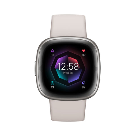 Fitbit Sense 2  (Lunar White) [*Refurbished: As New]