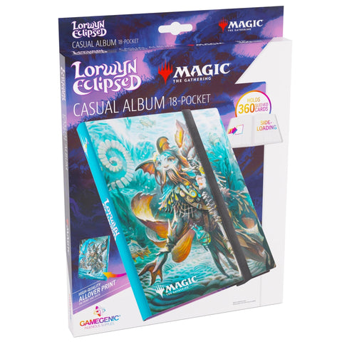 Gamegenic Magic The Gathering Lorwyn Eclipsed Casual Album 18-Pocket - Sygg, Wanderwine Wisdom/Sygg, Wanderbrine Shield