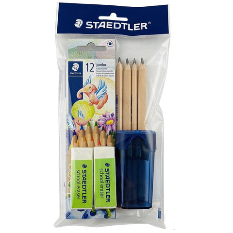 Staedtler Jumbo School Kit 19pc Set