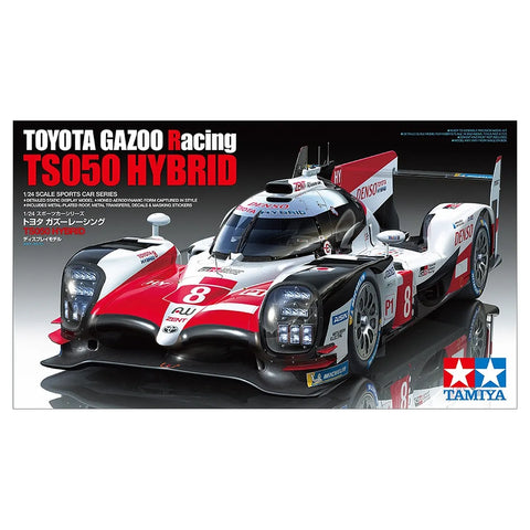 Tamiya 1/24 Toyota GAZOO Racing TS050 Hybrid Scaled Plastic Model Kit