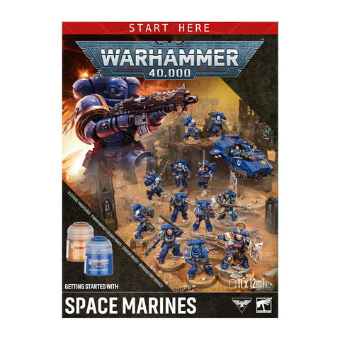Games Workshop Getting Started with Warhammer 40K Space Marines