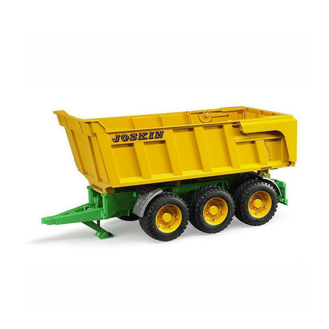 Bruder Licensed 1:16 Scale Joskin Tipping Trailer Yellow