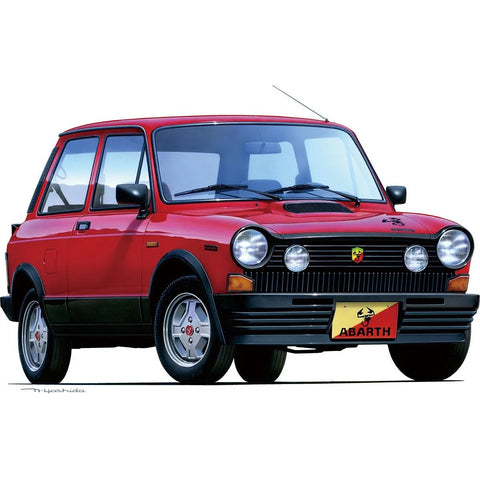 Fujimi 1/24 Autobianchi A112 Abarth Car Scaled Plastic Model Kit