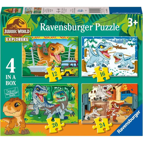 Ravensburger 12/16/20/24-Pieces Jurassic World Explorers