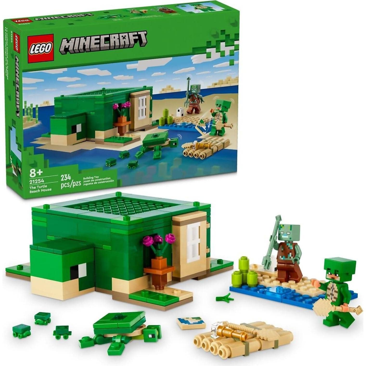 LEGO 21254 The Turtle Beach House Minecraft JB Hi-Fi