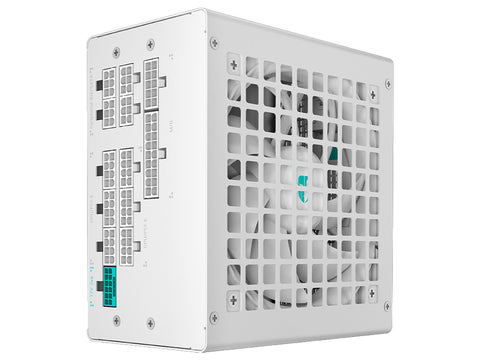 DeepCool PQ1000G WH 1000W 80+ Gold ATX 3.1 PCIe 5.1 Fully Modular Power Supply - White
