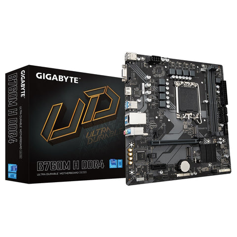 Gigabyte B760M H DDR4 Intel LGA 1700 Motherboard