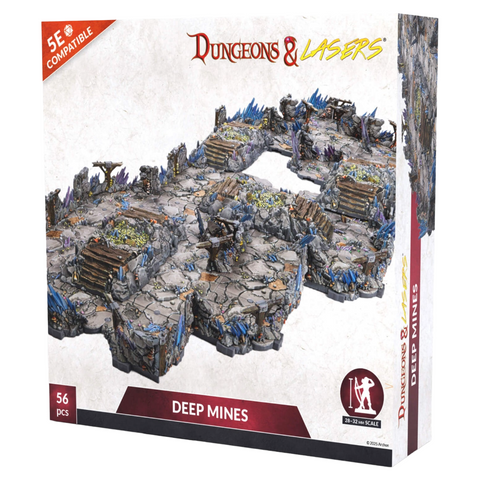Dungeons & Dragons Dungeons & Lasers: Half-Height Walls Deep Mines