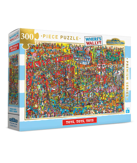 Harlington 300pc Wheres Wally Harlington Kids Puzzle