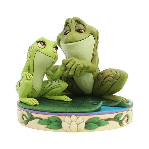 Jim Shore Disney Traditions - The Princess and The Frog Tiana and Naveen - Amorous Amphibians
