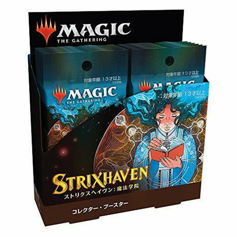 Wizards Of The Coast Magic Strixhaven School of Mages Japanese Collector Booster Box MTG