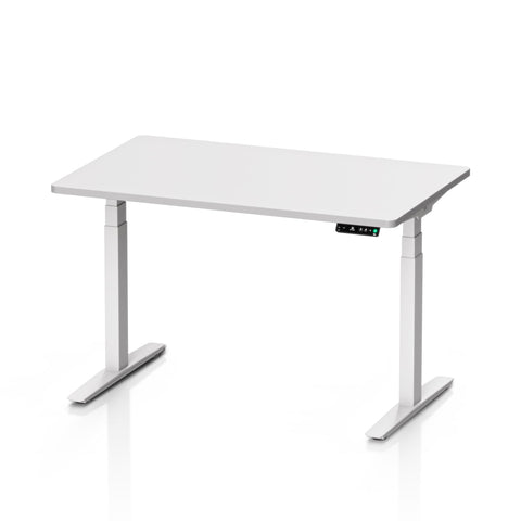 9am HOME Pesk Dual Motors Melamine Home Office Electric Standing Desk - (White Top) (1200*750mm)