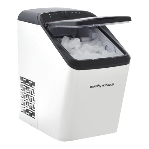 Morphy Richards Compact 15kg Matte Ice Maker Ice Cube Machine White