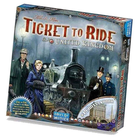 Days Of Wonder Ticket To Ride United Kingdom Expansion