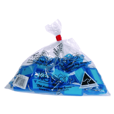 Kevron ID5 Key Tags Pack of 50 (Blue)