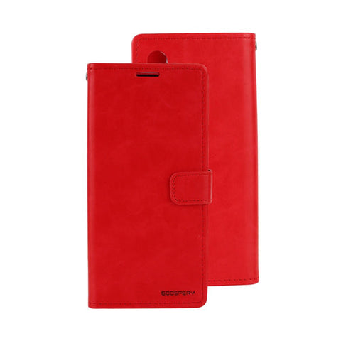 Goospery Bluemoon Diary for Galaxy S22 Ultra - Red