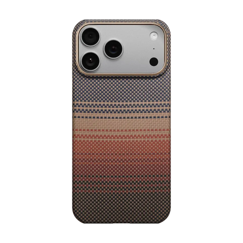 PITAKA Aramid Fibre Ultra-Slim Case For iPhone 17 Pro Max Sunset