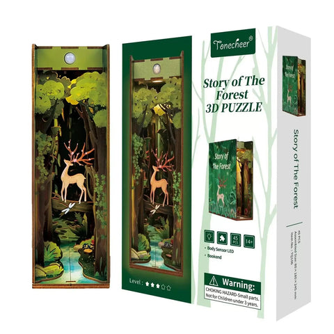 Tonecheer Story of the Forest Book Nook Kit