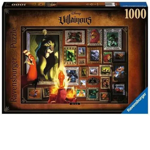 Ravensburger Puzzle 1000pc - Disney Villainous Scar