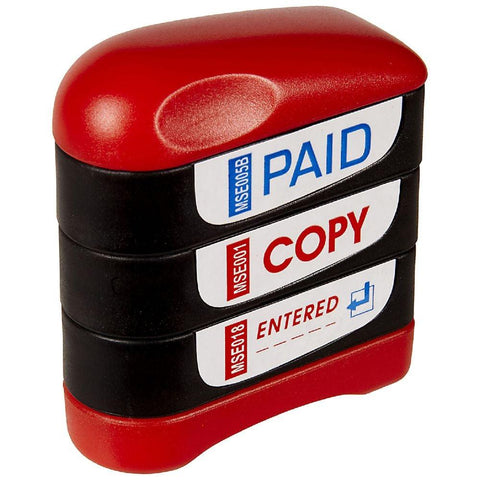 Deskmate Multi Stamp Stacker Paid Copy Entered Pack 3