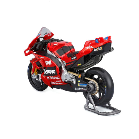 Maisto 1:18 2024 Moto GP Ducati Lenovo Bagnaia #1 World Champion Motorcycle
