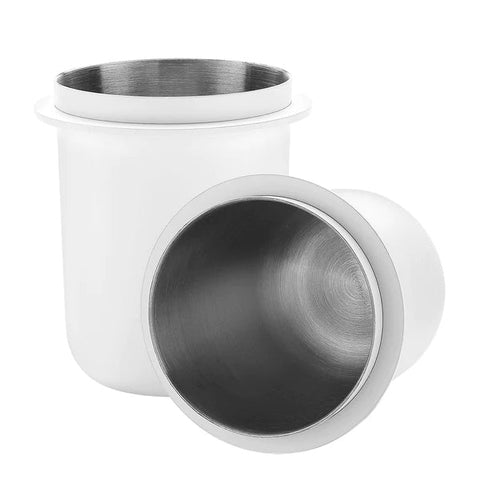 Normcore Portafilter Dosing Cup - White - 53mm - Breville / Tall