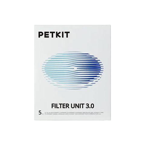 Petkit 5pc Unit 3.0 Pet Fountain Replacement Water Cleaning Filters Pack