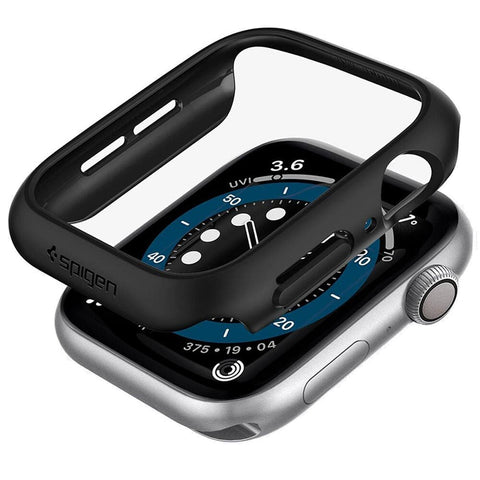 Spigen Apple Watch SE3/SE2/6/SE/5/4 44mm Thin Fit Case (Black)