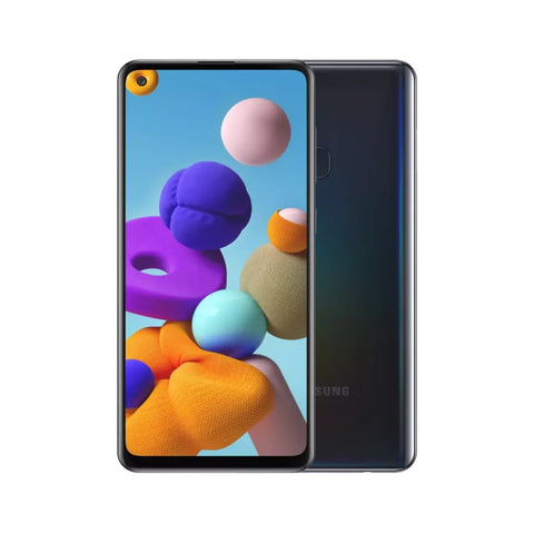 Samsung Galaxy A21s 128GB (Black) [~Refurbished: Excellent]