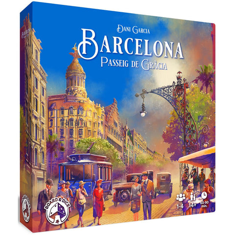 Board & Dice Barcelona Passeig De Gracia Exp Board Game Kids/Children 14y+