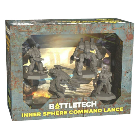 Catalyst Game Labs BattleTech RPG Inner Sphere Command Lance Miniatures
