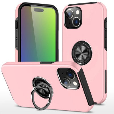 Redefine Magnetic Ring Holder Case for iPhone 16 Plus (Pink)