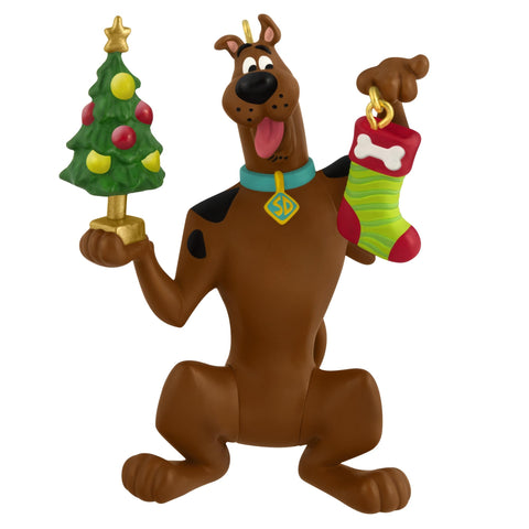 Scooby-Doo(TM) Festive Scooby - 2025 Hallmark Keepsake Christmas Ornament