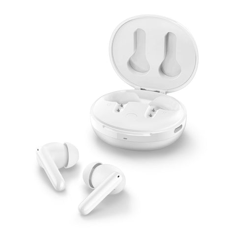 Spigen SPIGEN AUDIO Advanced Noise Cancellation in-Ear Earbuds SA-TW S10 Earphone (White)