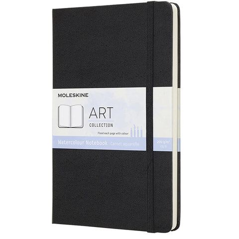 Moleskine Art 200gsm Watercolour Notebook Large (Black)