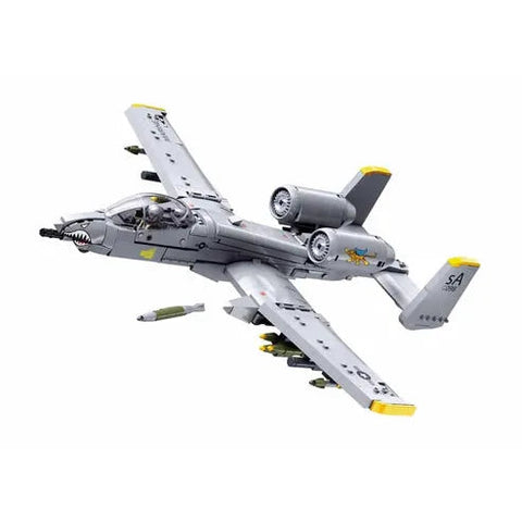 Sluban 1/44 701pc Model Bricks A10CS Attack Aircraft