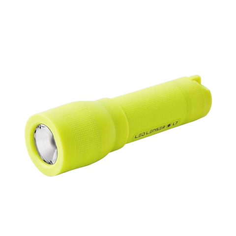 Ledlenser L7 LED Torch 100lm Advanced Focus Flashlight Safety Yellow