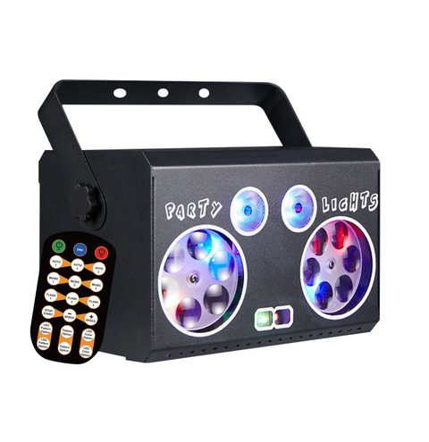 Weconic 3 in 1 Laser LED Disco Ball Party Light Large
