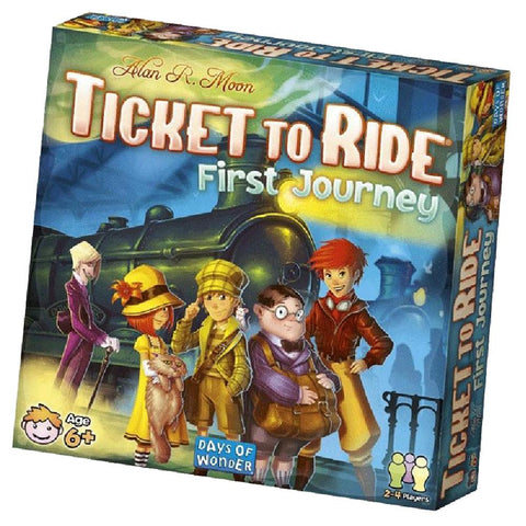 Days Of Wonder Ticket To Ride First Journey