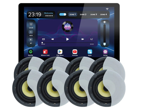 Weconic 6.5" 60W Bluetooth Ceiling Speakers