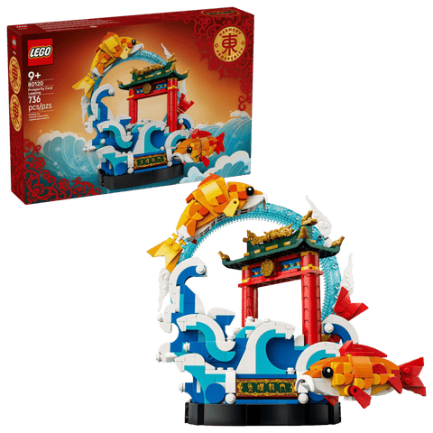 LEGO 80120 Prosperity Carp Leaping - Chinese Festivals