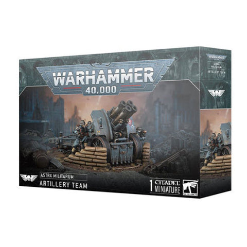 Games Workshop Warhammer 40K Astra Militarum Krieg Artillery Team