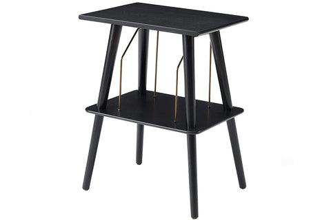 Crosley Manchester Turntable Entertainment Center Stand (Black)