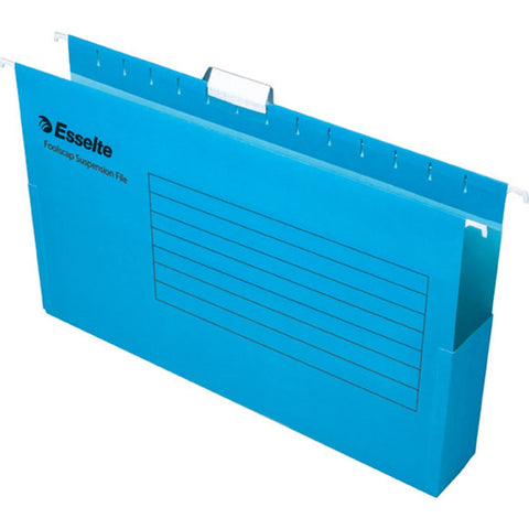 Esselte Hanging Box Suspension File 75mm High Capacity Box of 25 (Blue)