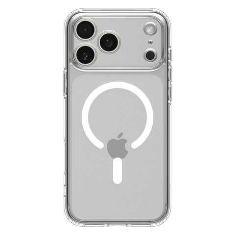 Spigen Apple iPhone 17 Pro Max Ultra Hybrid (MagFit) Case (Clear Case / White Ring)
