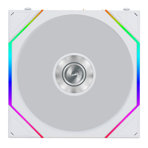 Lian Li Uni Fan TL Flex 2.4GHz Wireless 120mm ARGB Fan - White (12TL1F1W)